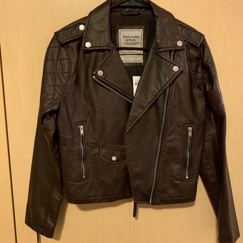 Abercrombie x Moto Leather Jacket